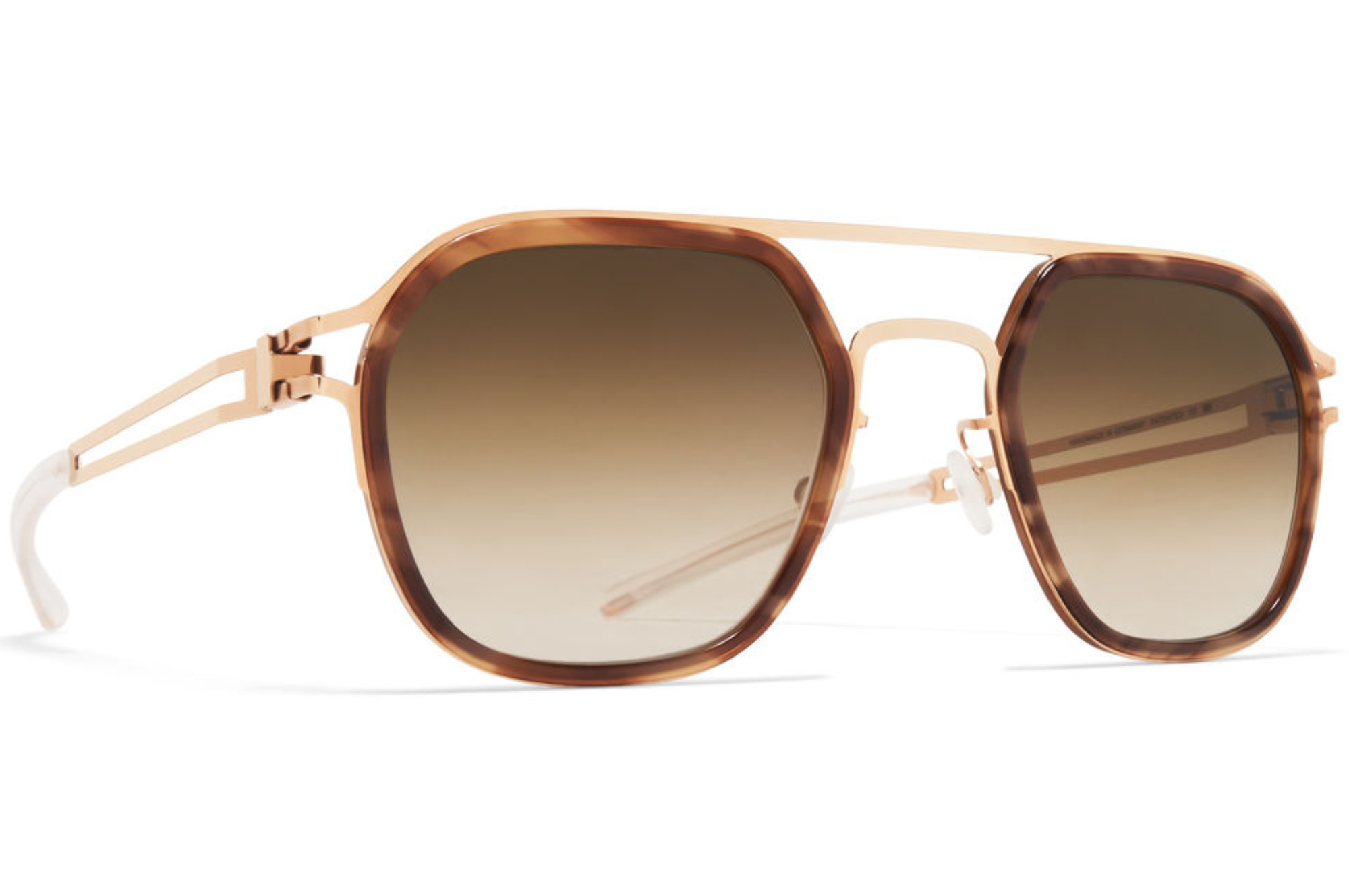 Occhiali da sole MYKITA LEELAND A80 Champagne Gold Galapagos