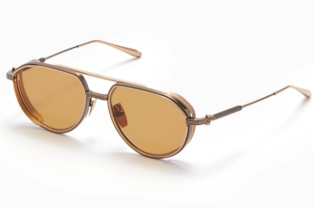 Occhiali da sole AKONI SKYRACER Antiqued White Gold