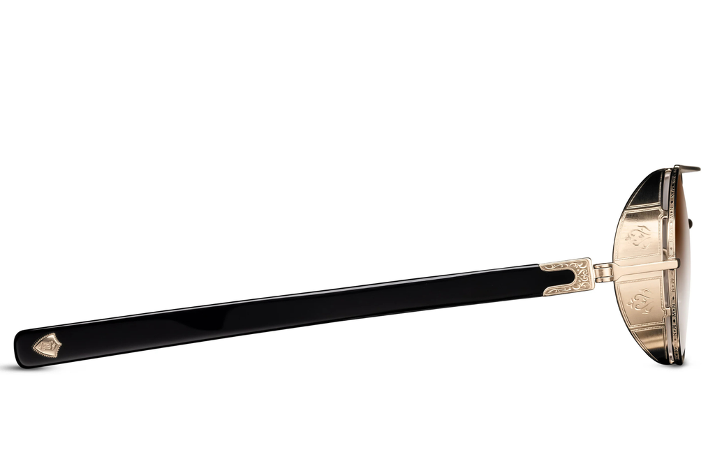 Occhiali da sole MATSUDA M3128 Brushed Gold - Black