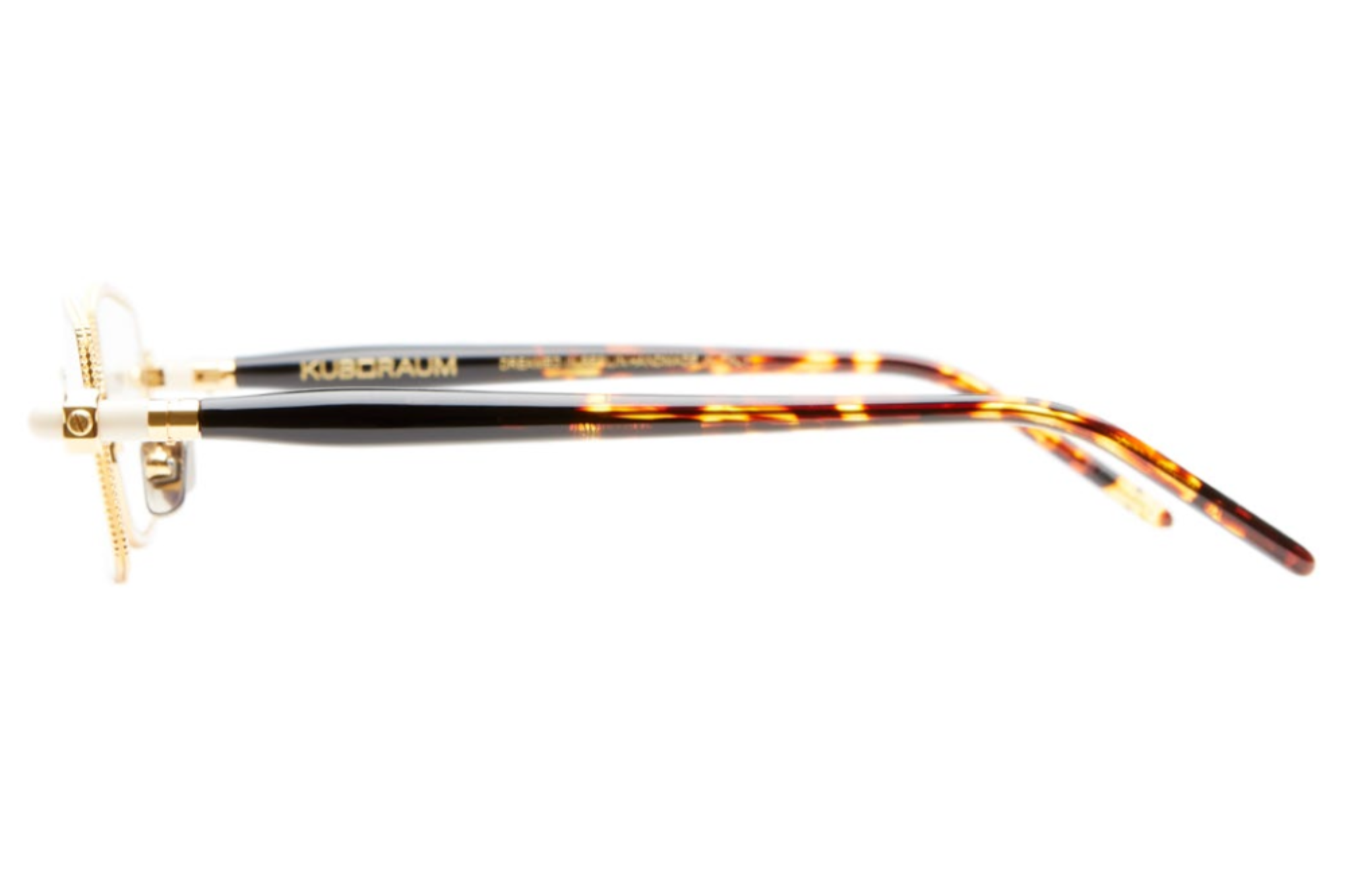 Occhiali da vista KUBORAUM P73 Gold Black Shine