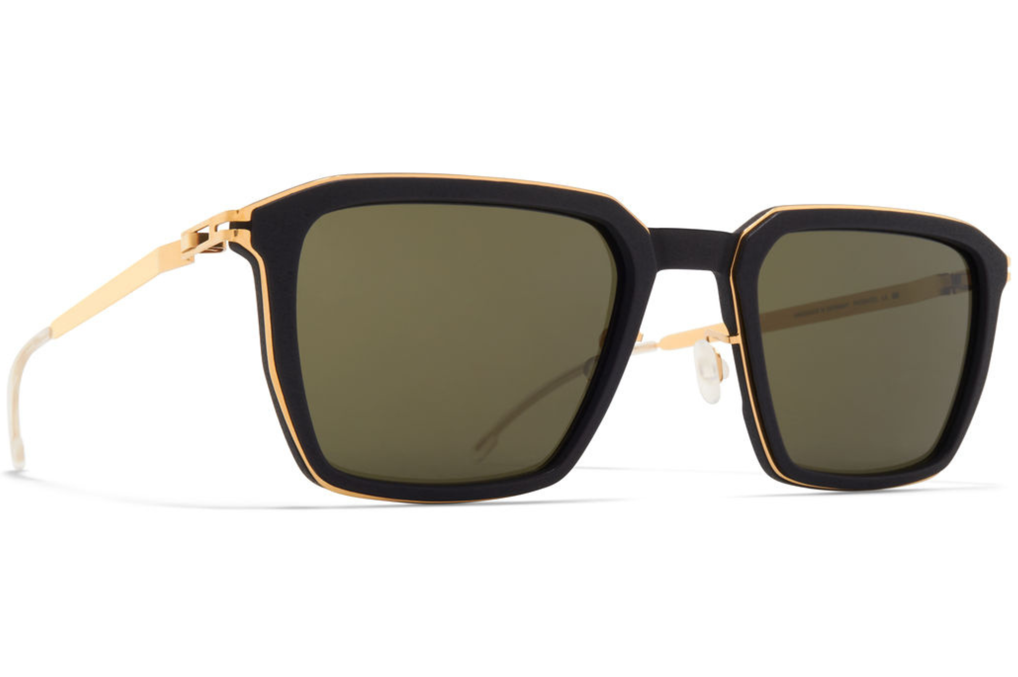 Occhiali da sole MYKITA EMBERS Pitch Black Glossy Gold