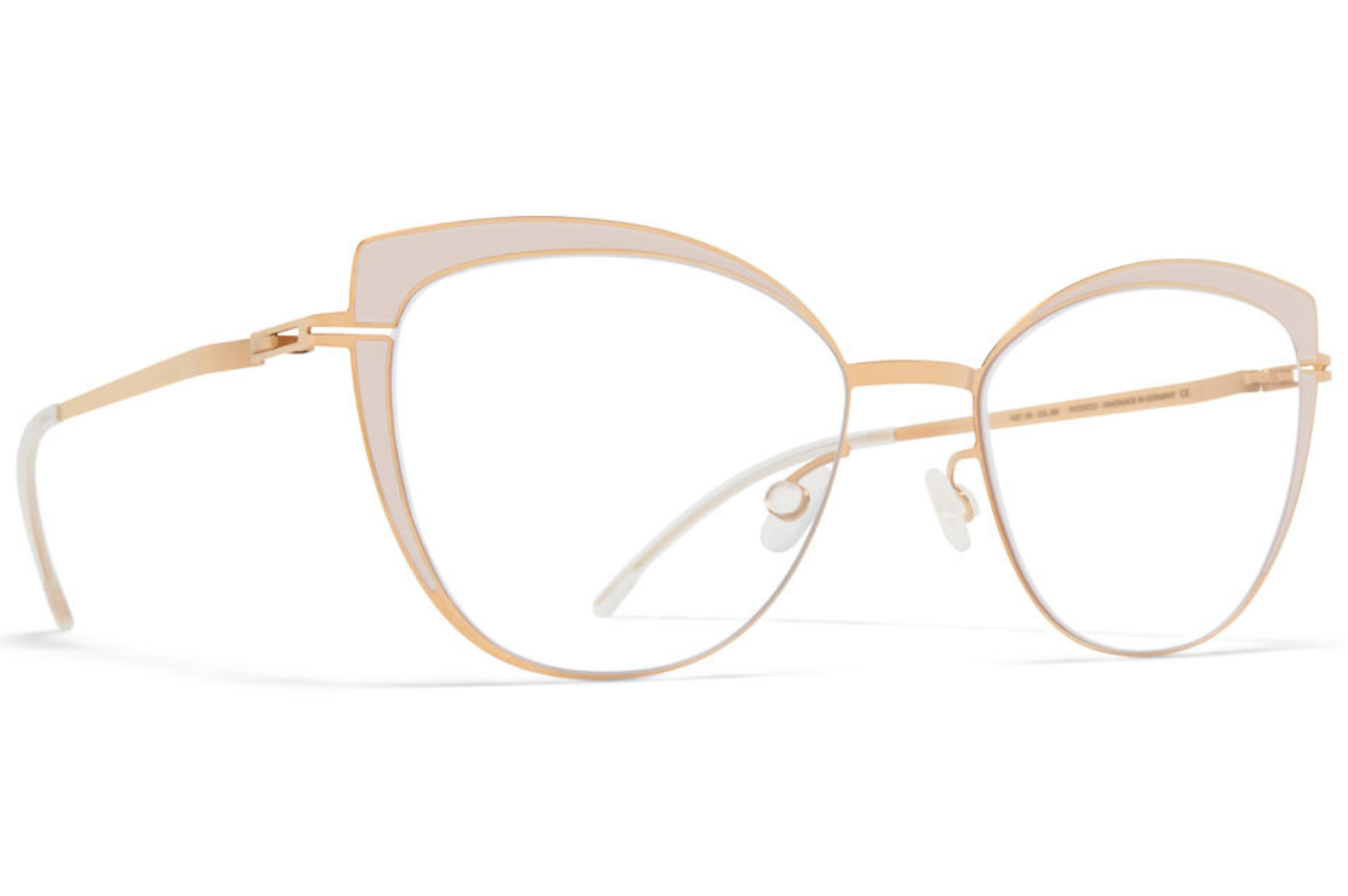 Occhiali da vista MYKITA KELSEY Champagne Gold Aurore