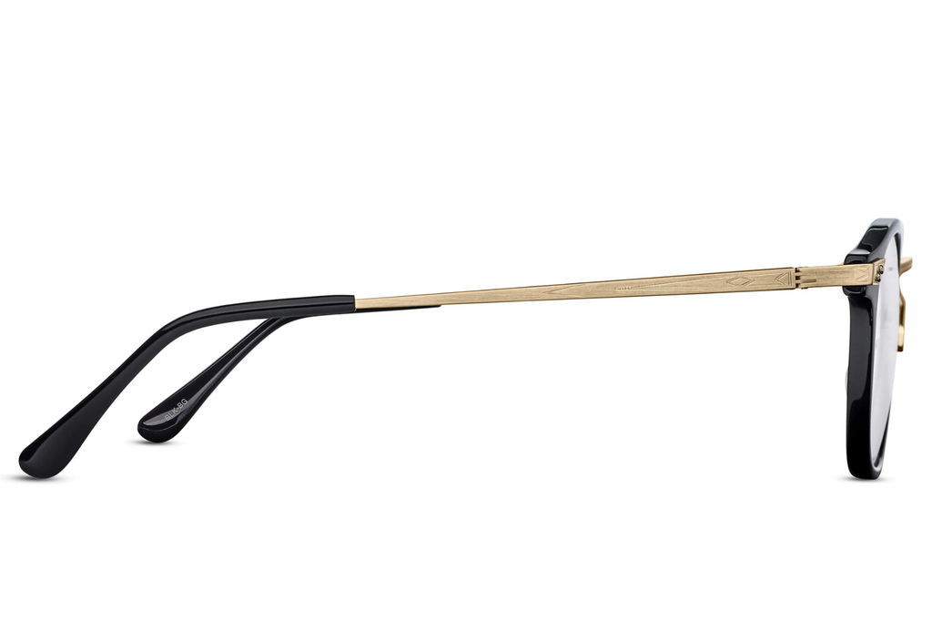 Occhiali da vista MATSUDA 2808H Black - Brushed Gold