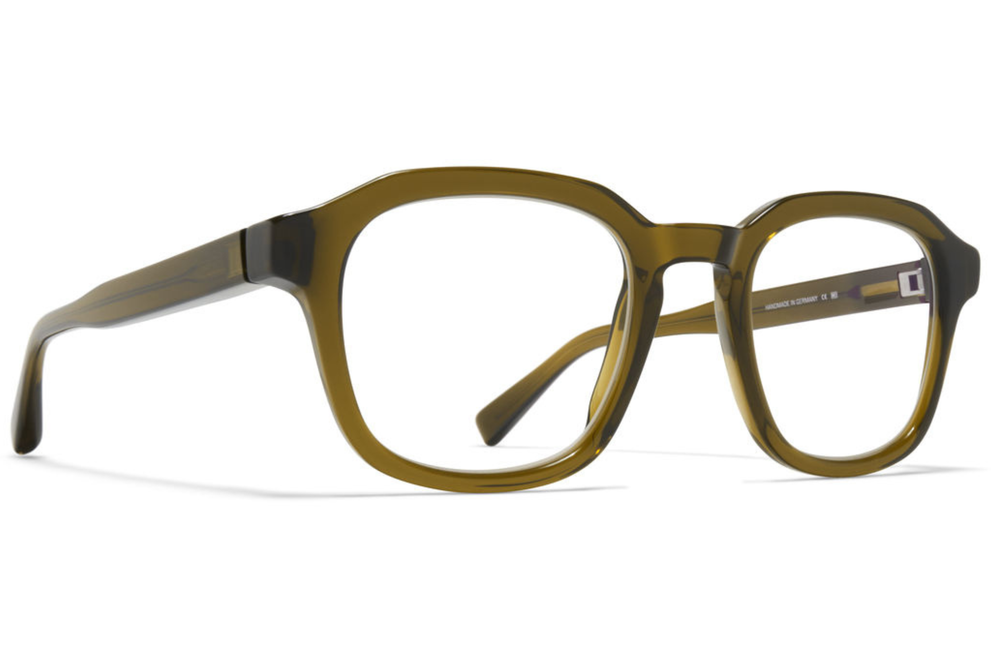 Occhiali da vista MYKITA BADU C158 Peridot Shiny Silver