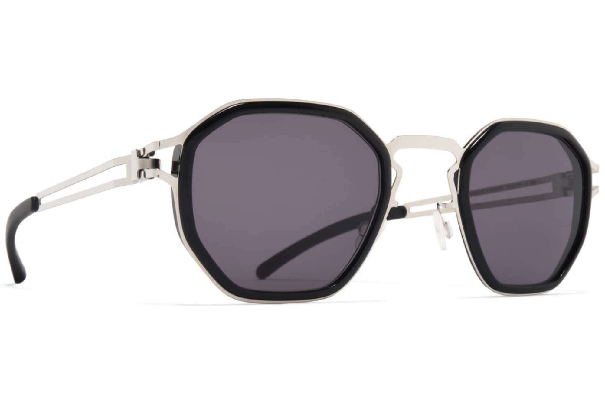 Occhiali da sole MYKITA GIA A81-Shiny Silver Black