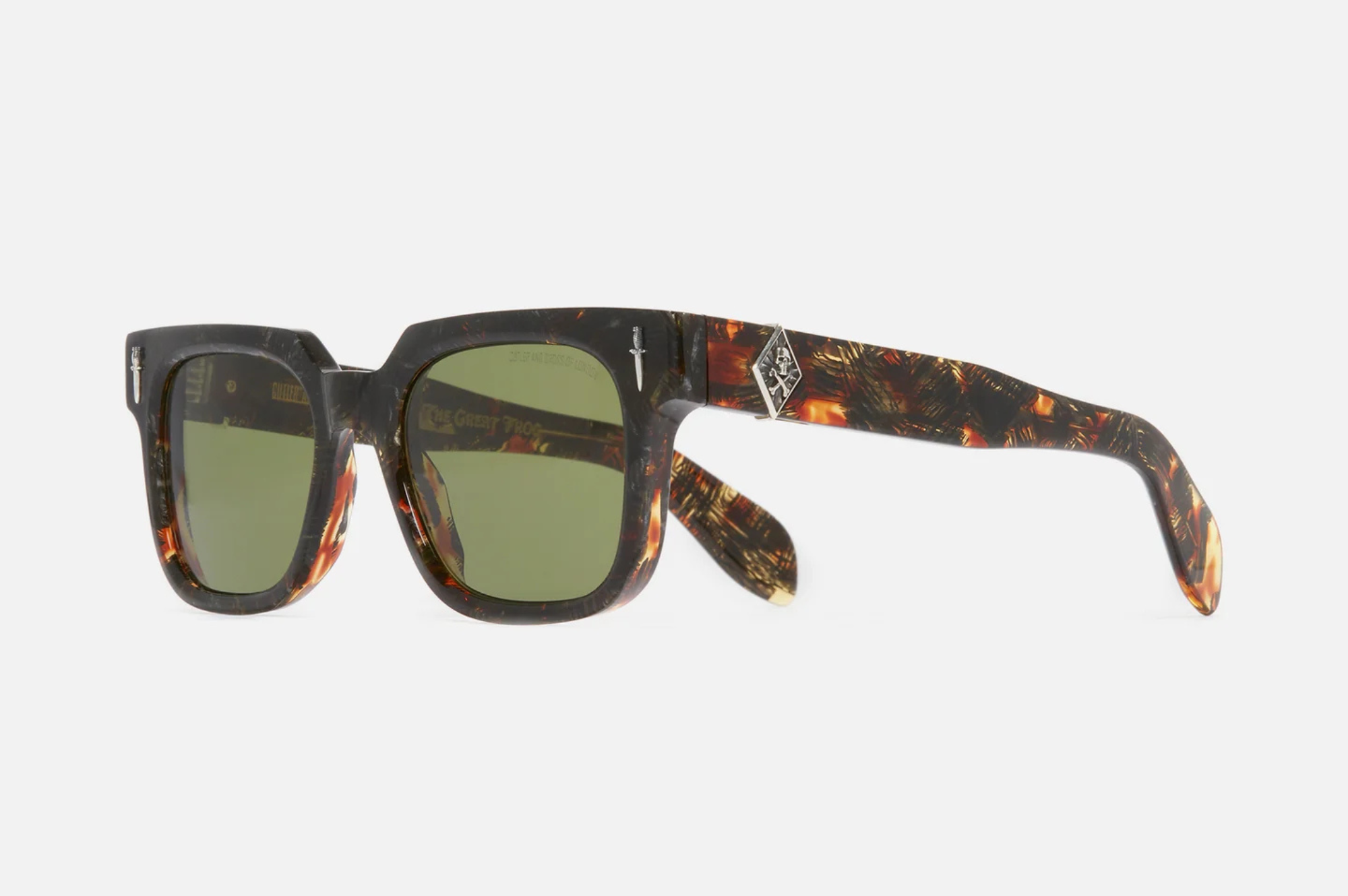 Occhiali da sole Cutler and Gross The Great Frog Lucky Diamond II Brush Stroke