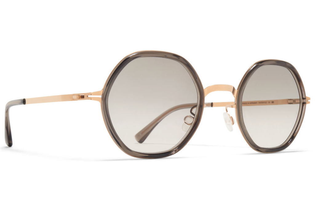 Occhiali da sole MYKITA ALYA A83-Champagne Gold Clear Ash