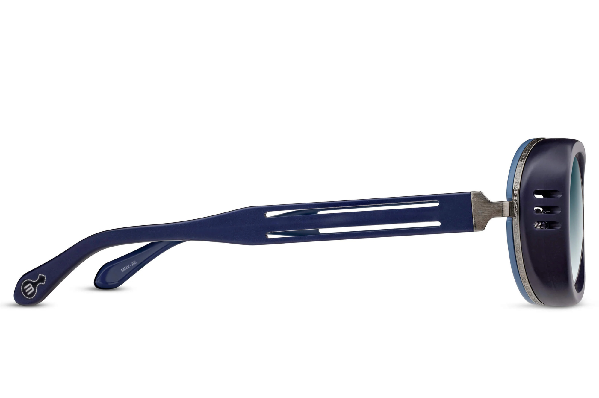 Occhiali da sole MATSUDA 10616H MATTE NAVY - ANTIQUE SILVER
