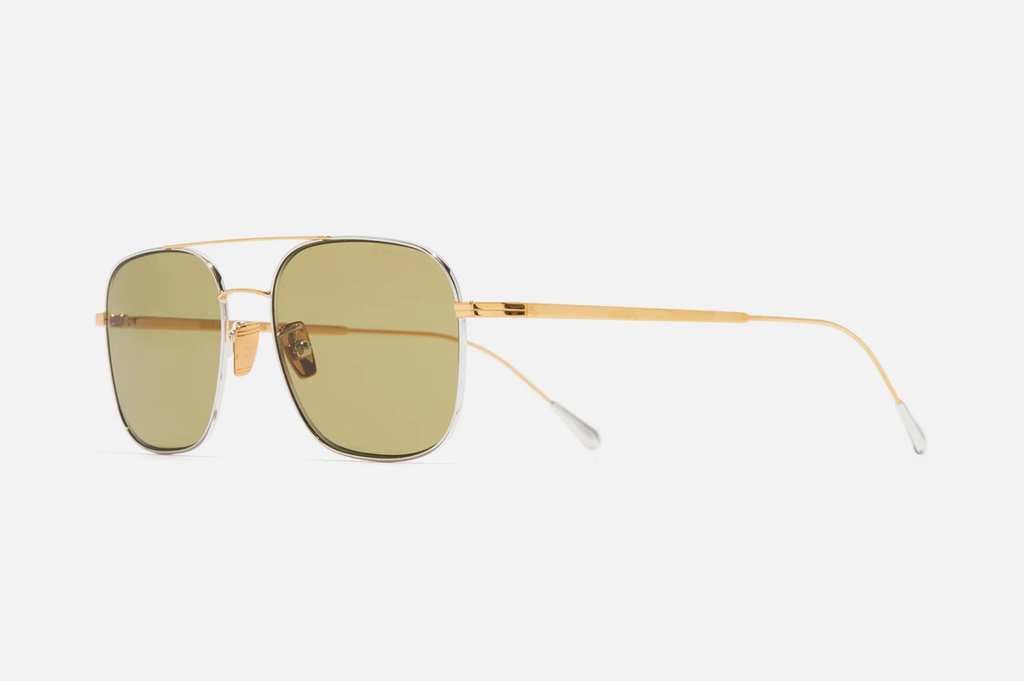 Occhiali da sole Cutler And Gross 0003 24K Yellow Gold + 18K Rhodium