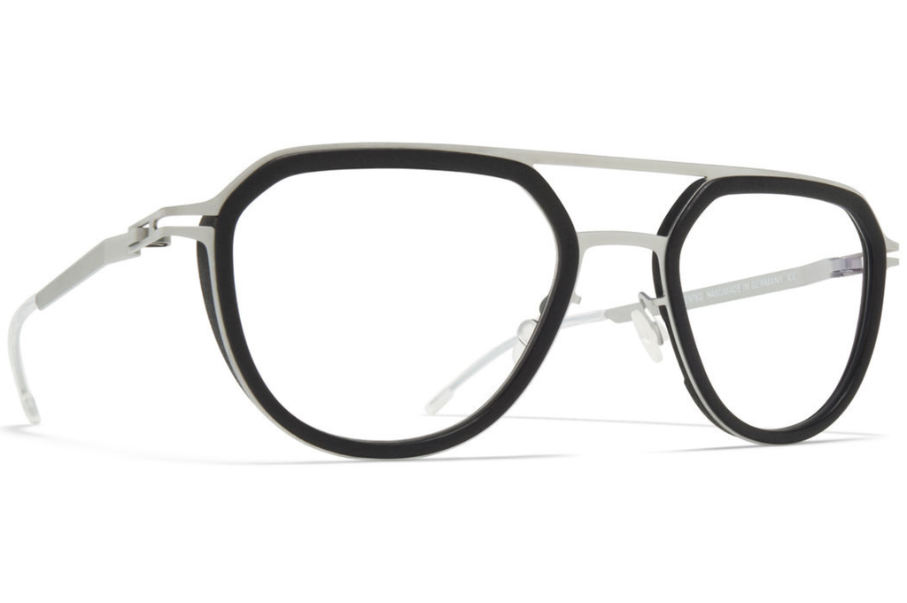 Occhiali da vista Mykita ML17 MH79-Leica Silver Pitch Black