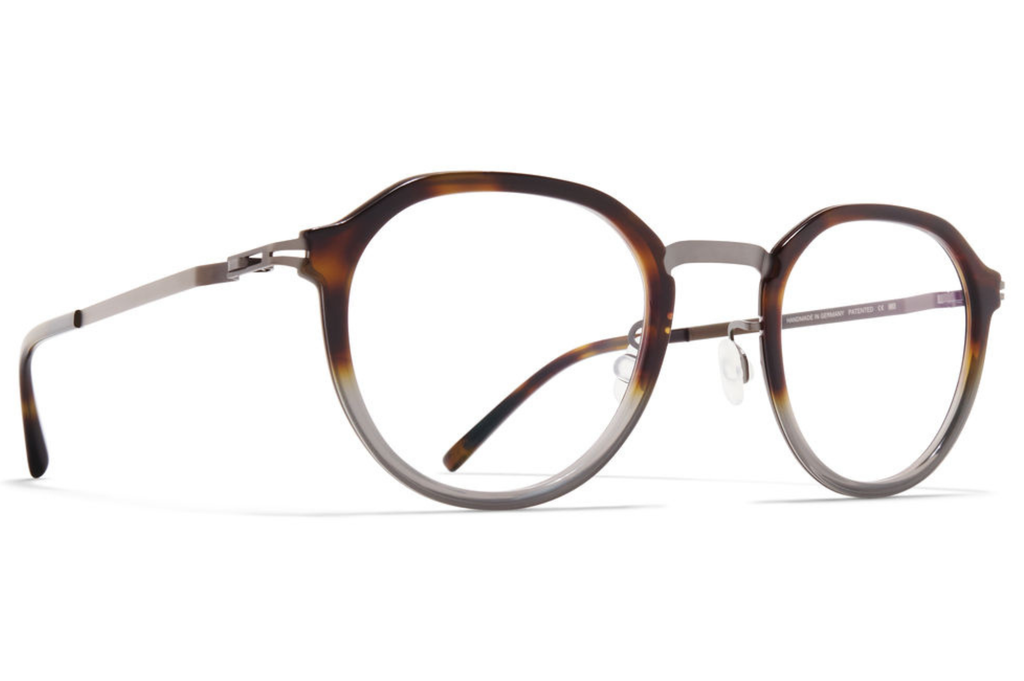 Occhiali da vista MYKITA HALVAR A83-Champagne Gold Clear Ash