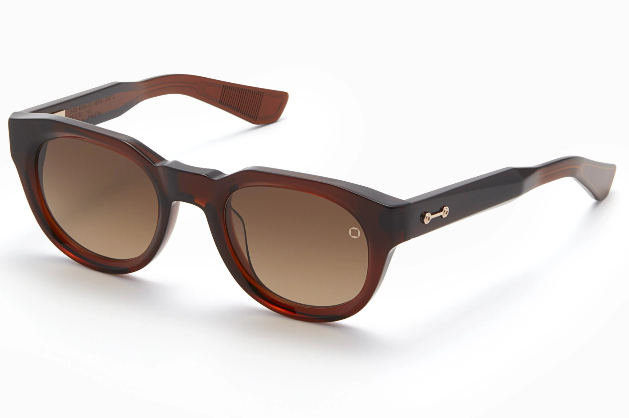 Occhiali da sole AKONI ALPHA Dark Crystal Brown