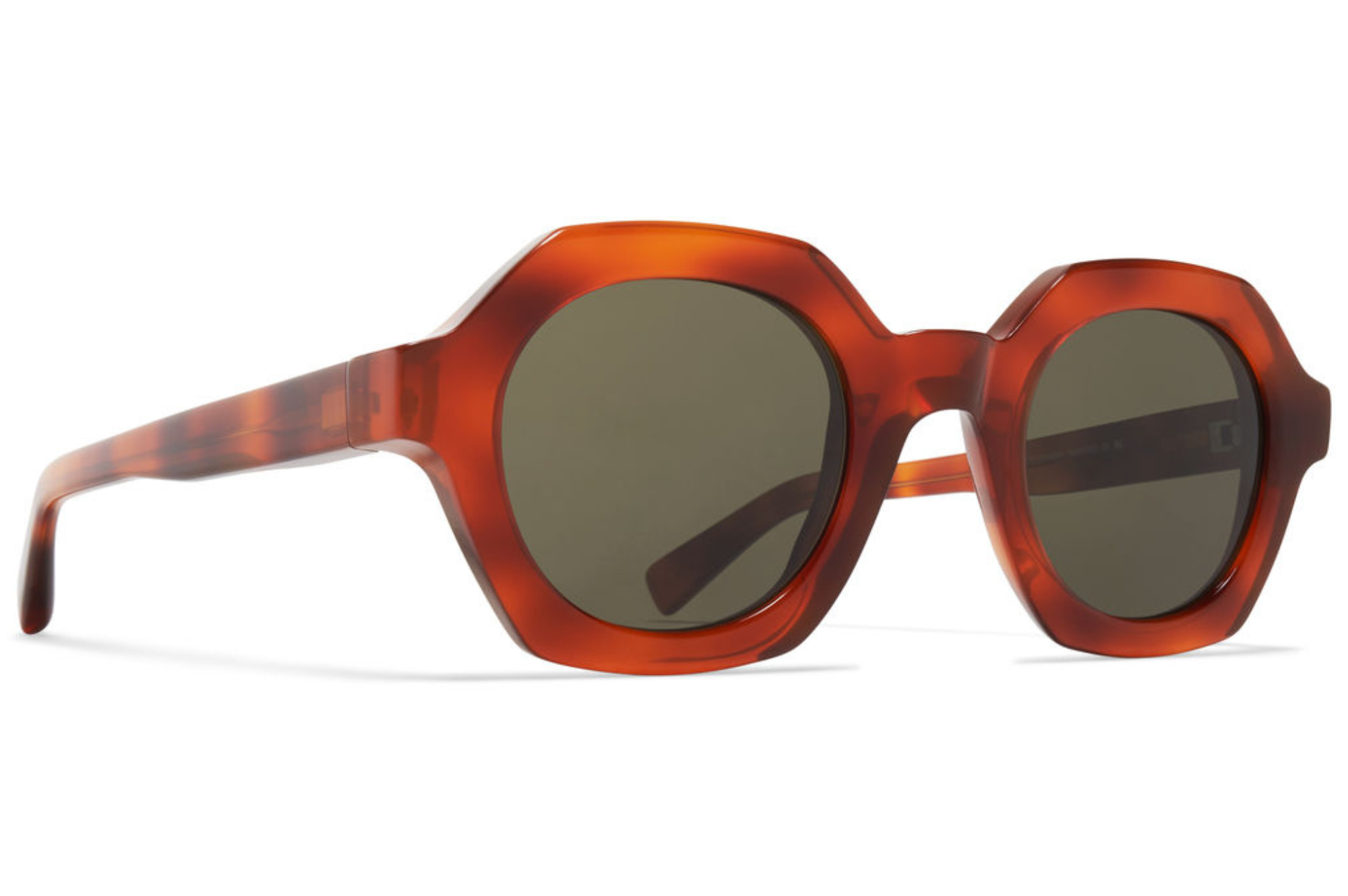 Occhiali da sole MYKITA TESHI C214-Soft Havana Shiny Silver