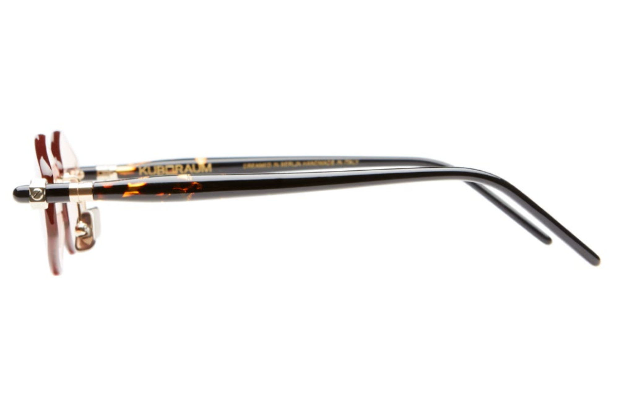 Occhiali da sole KUBORAUM P60 Light Gold Havana