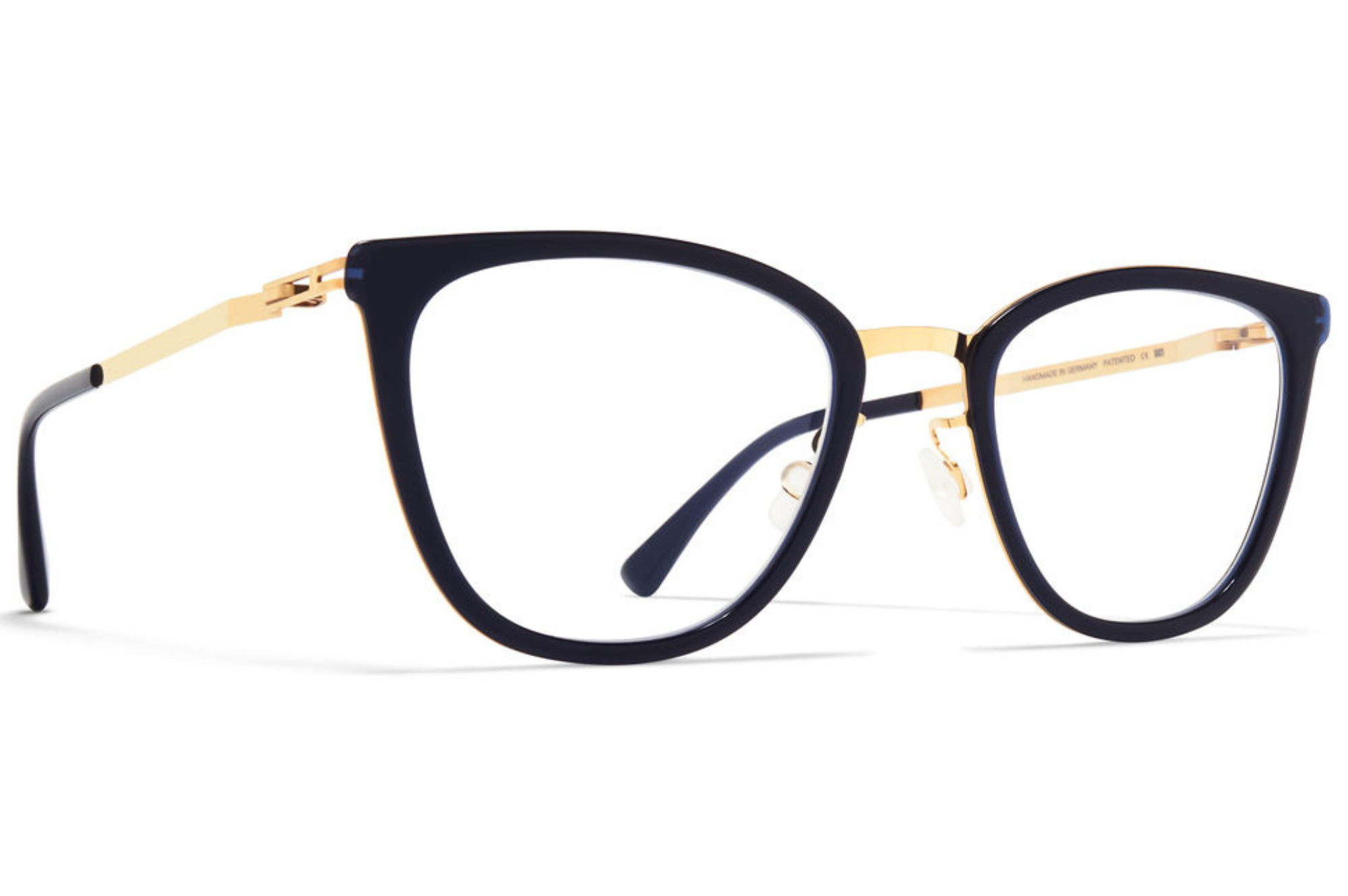 Occhiali da vista MYKITA JADA A76 Glossy Gold Milky Indigo