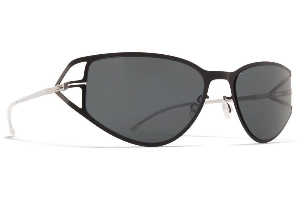 Occhiali da sole MYKITA SIERRA Shiny Silver Jet Black