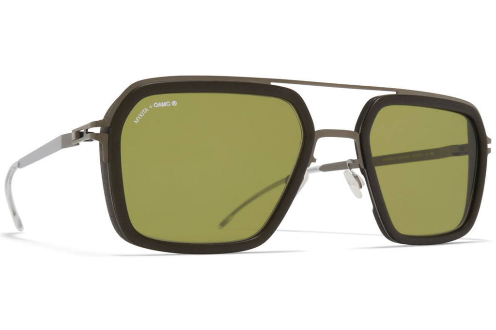 Occhiali da sole MYKITA STUDIO RAT MH78-SafariGreen ShinyGraphite
