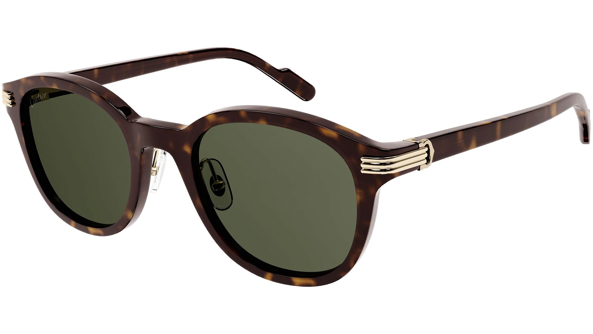 Occhiali da sole CARTIER CT0302S Dark tortoiseshell effect
