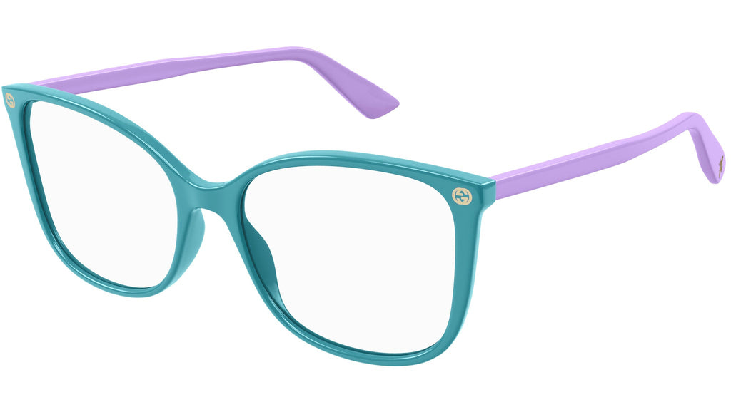 Occhiali da vista GUCCI GG0026O Shiny pool green