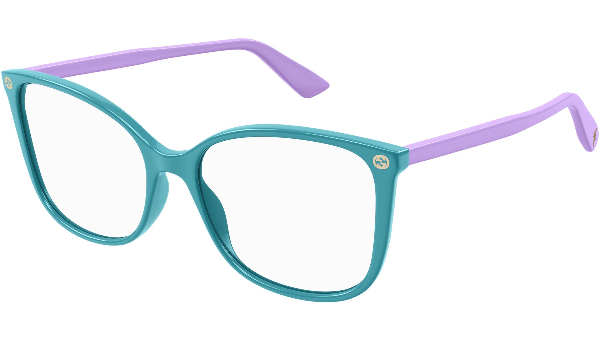 Occhiali da vista GUCCI GG0026O Shiny pool green