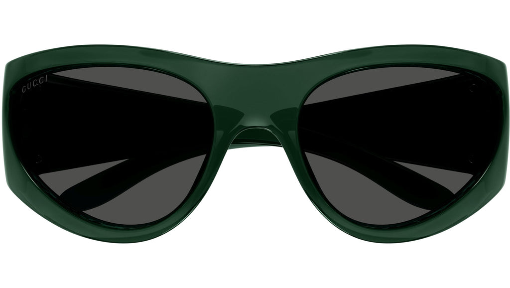 Occhiali da sole GUCCI GG1575S Shiny transparent green