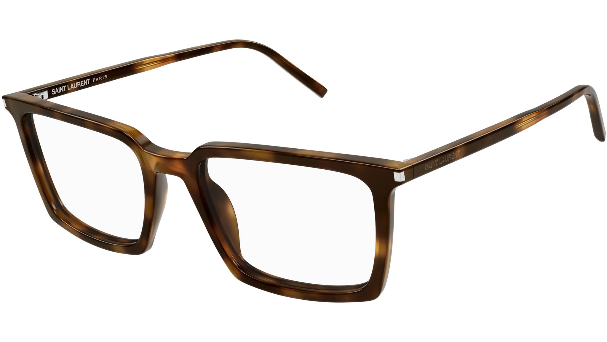 Occhiali da vista SAINT LAURENT SL624 Shiny medium havana