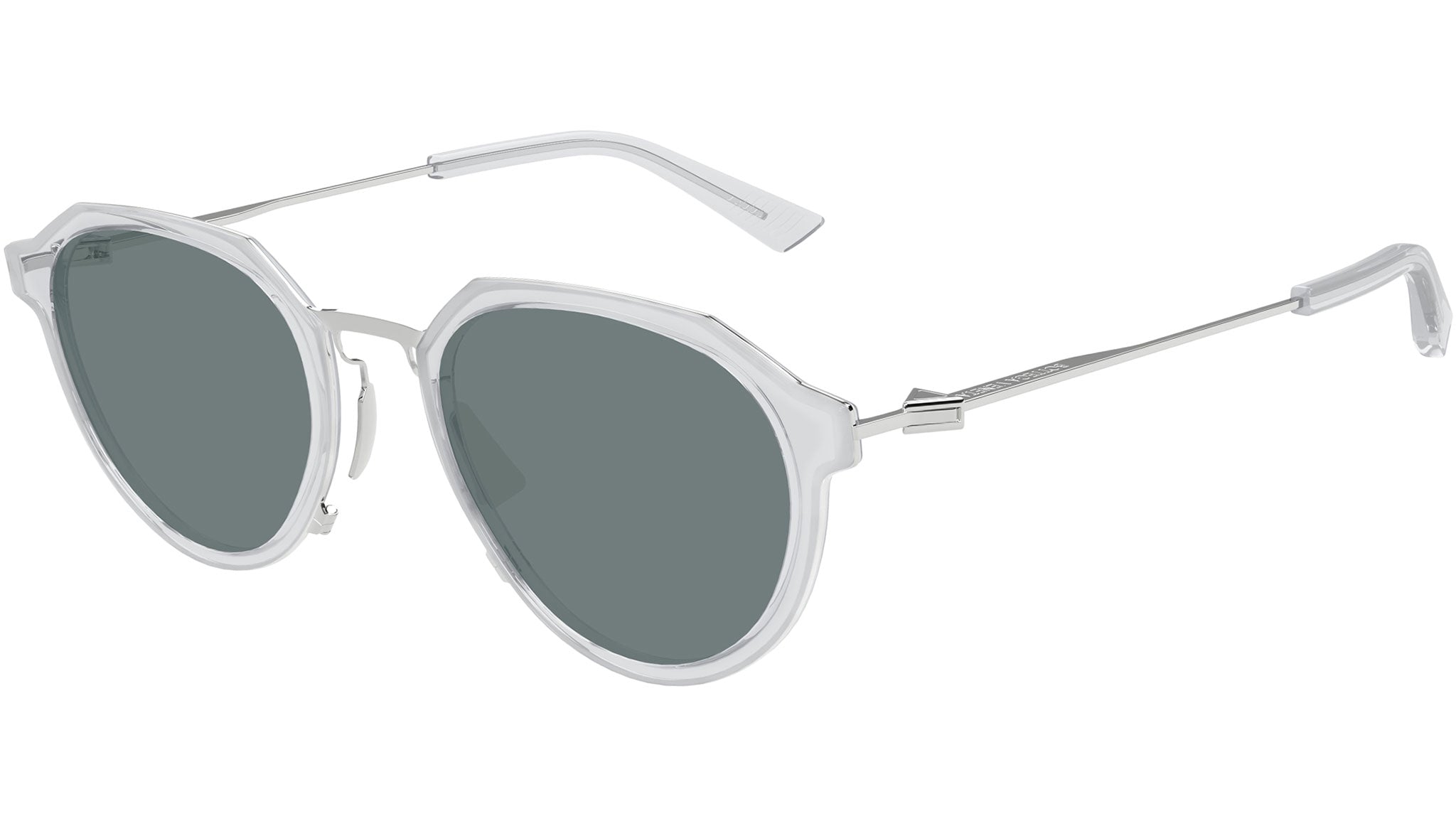 Occhiali da sole BOTTEGA VENETA BV1331S Shiny transparent light grey