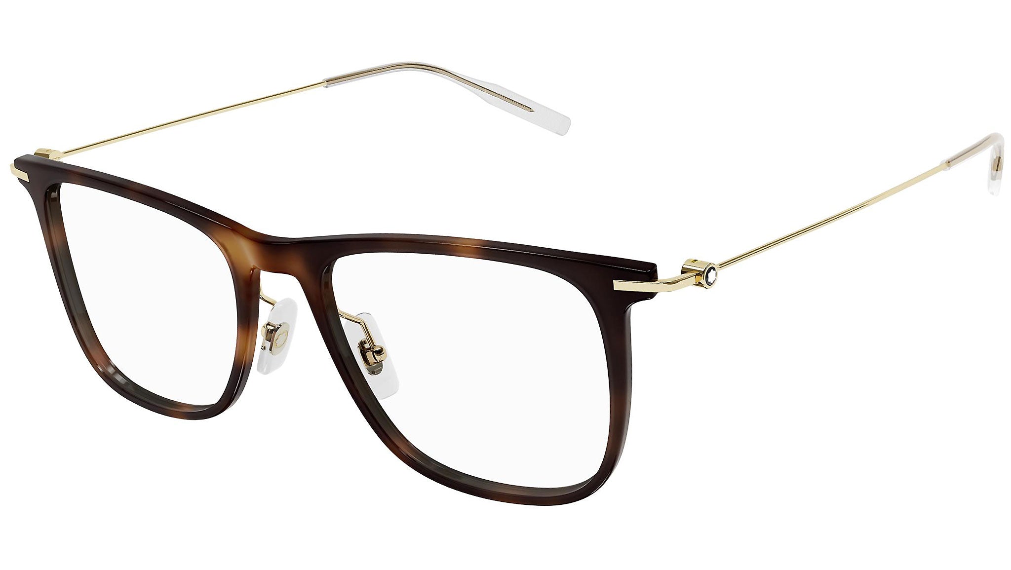 Occhiali da vista MONTBLANC MB0206O Shiny havana