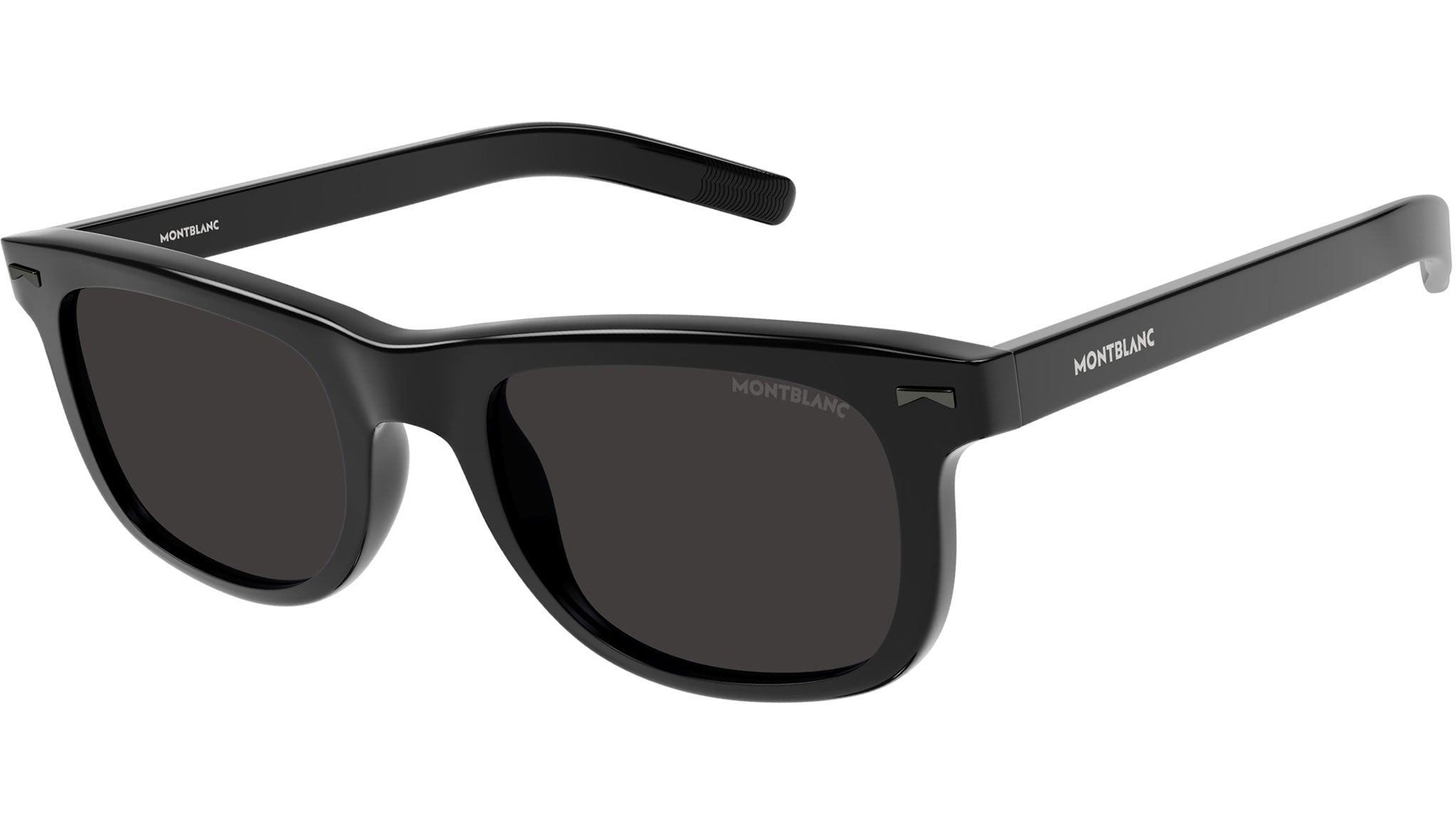 Occhiali da sole MONTBLANC MB0260S Shiny solid black