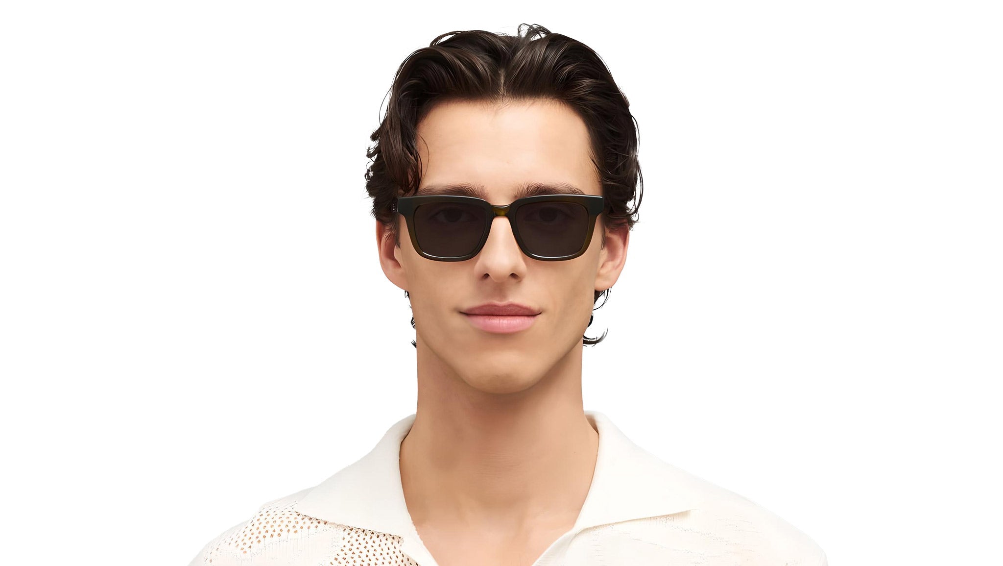 Occhiali da sole MYKITA LAMIN Peridot shiny silver