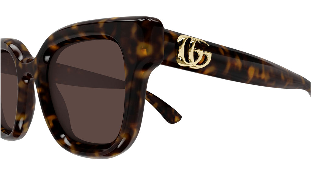 Occhiali da sole GUCCI GG1828S Shiny dark havana