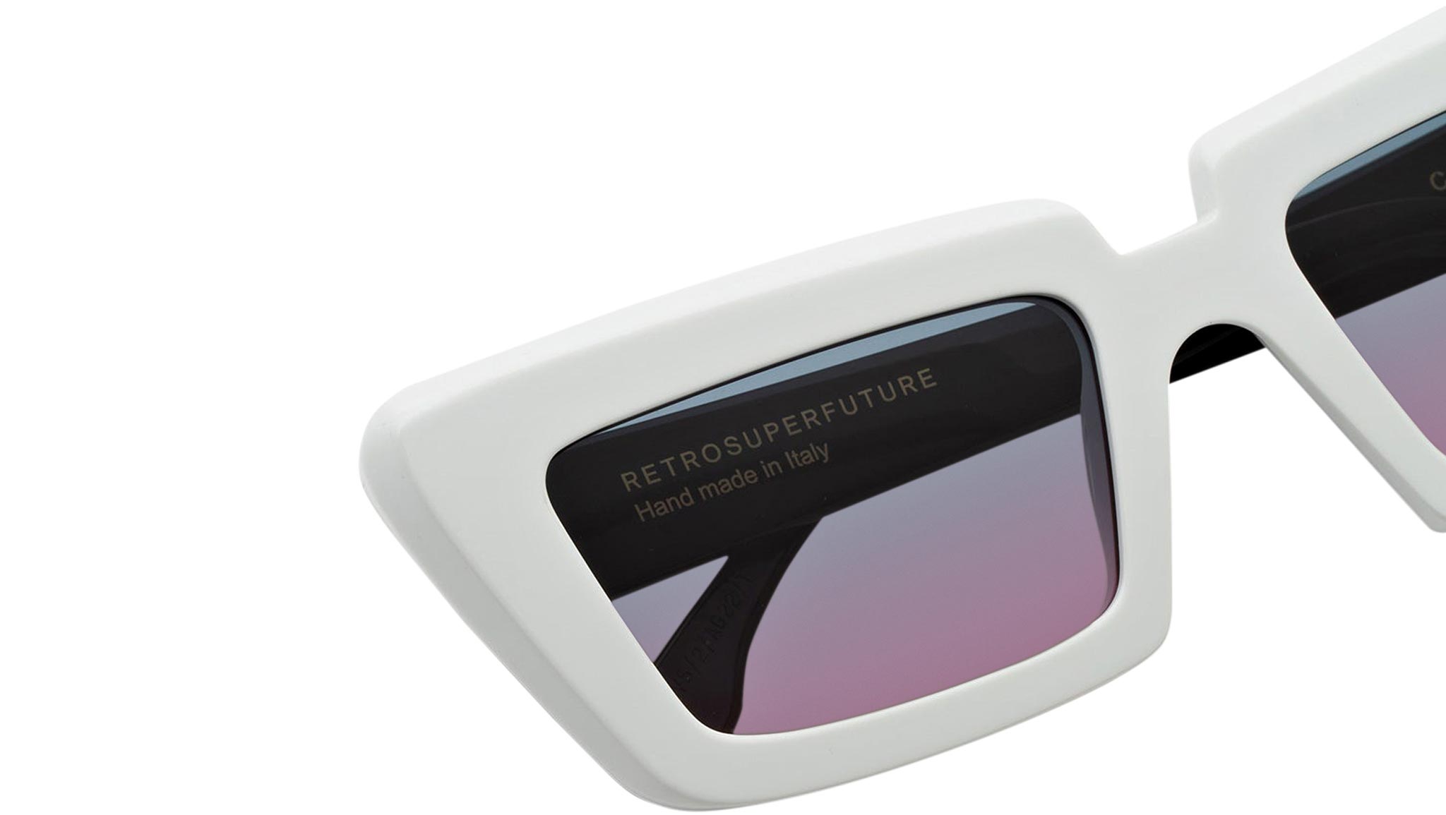 Occhiali RETROSUPERFUTURE Coccodrillo White