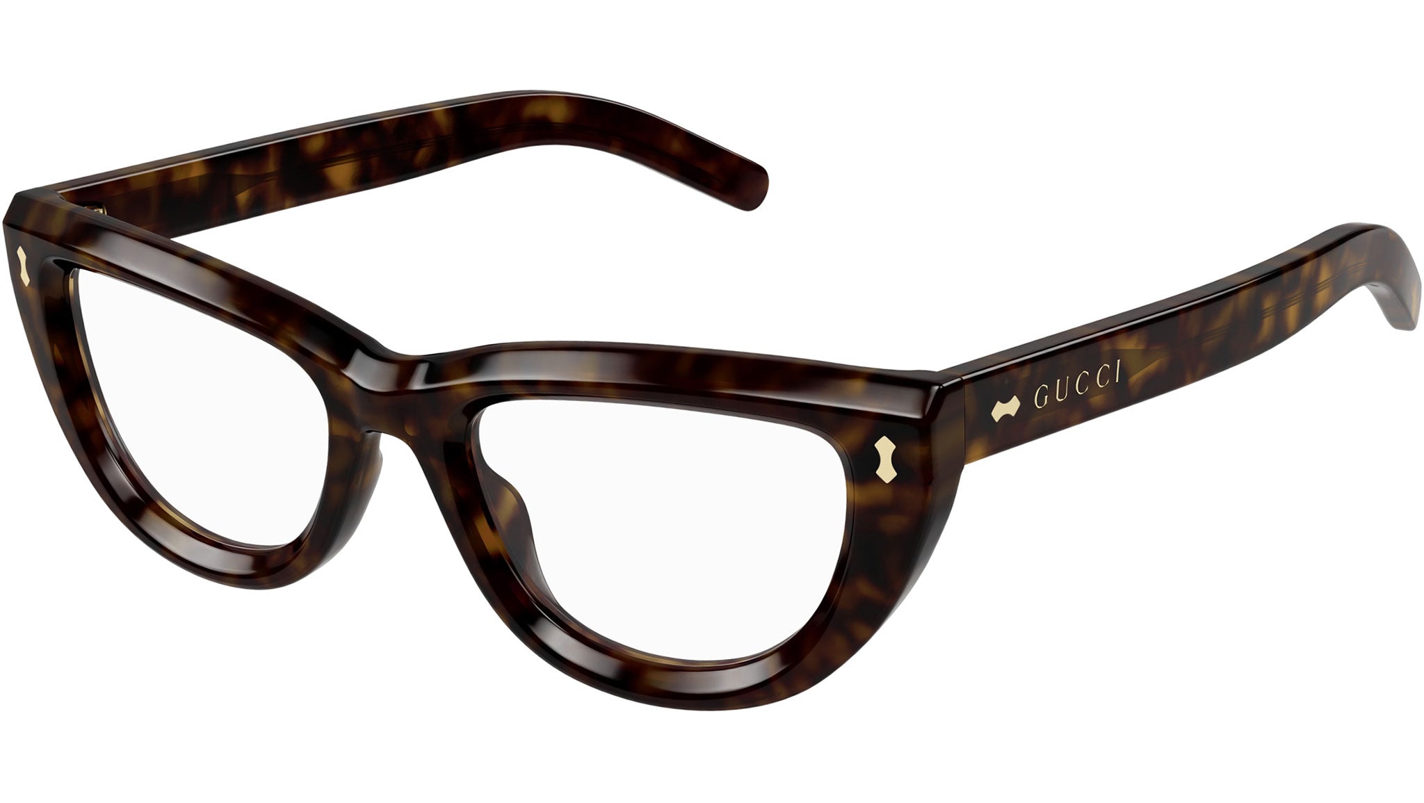 Occhiali da vista GUCCI GG1521O Shiny dark havana