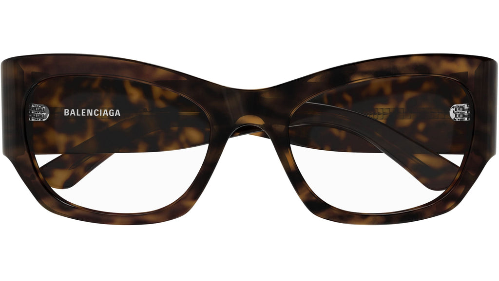 Occhiali da vista BALENCIAGA BB0333O Shiny dark havana