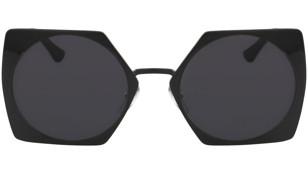 occhiali da sole MARNI ME105S Outside black and inside yellow gold