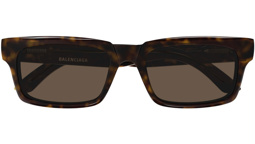 Occhiali da sole BALENCIAGA BB0345S Shiny dark havana