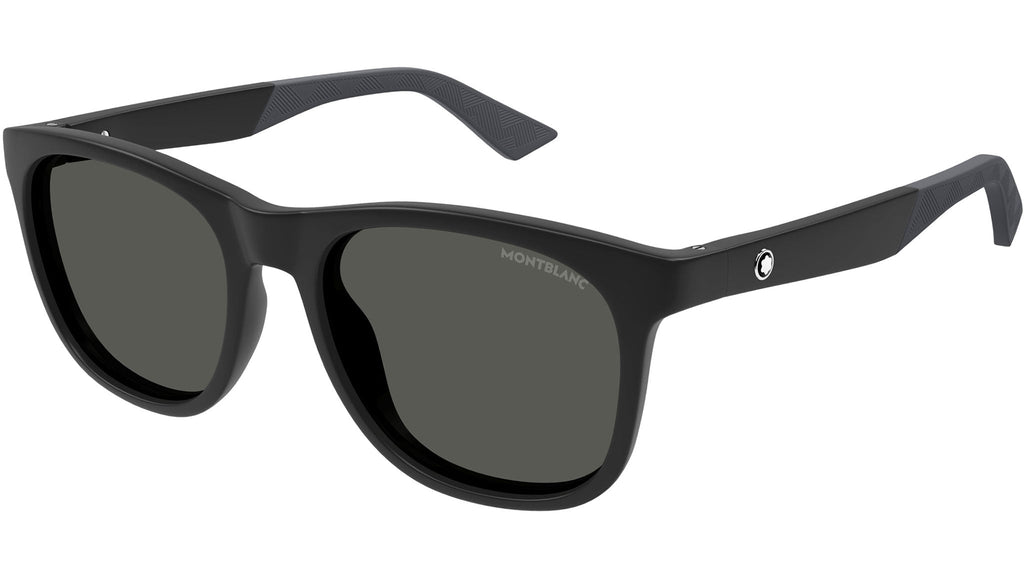 Occhiali da sole MONTBLANC MB0400S Semimatte solid black