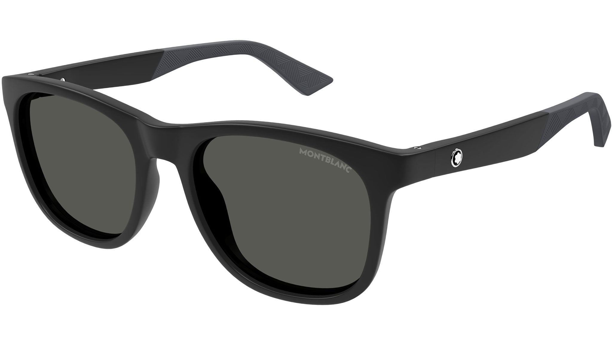 Occhiali da sole MONTBLANC MB0400S Semimatte solid black