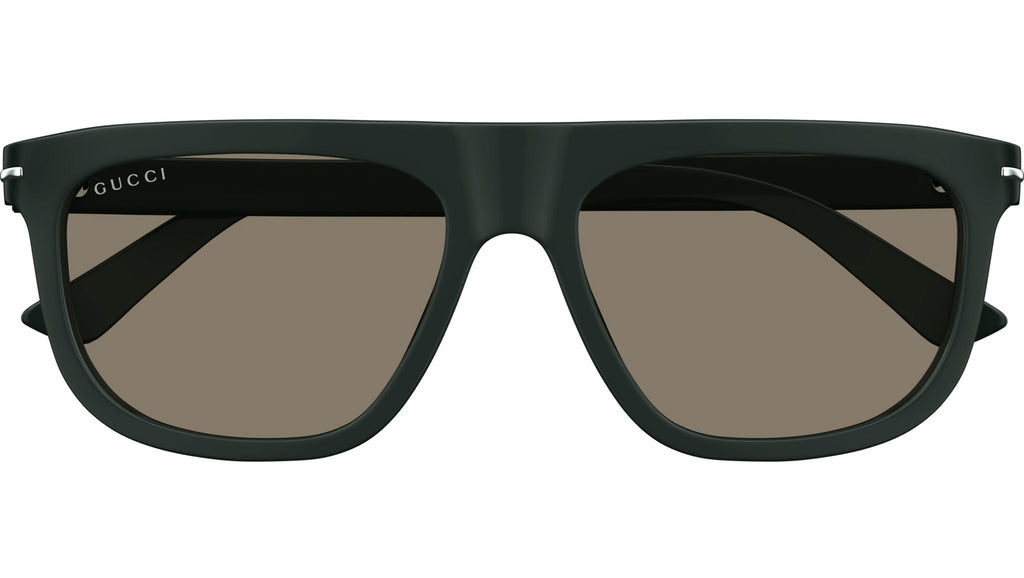 Occhiali da sole GUCCI GG1726S Shiny solid dark green