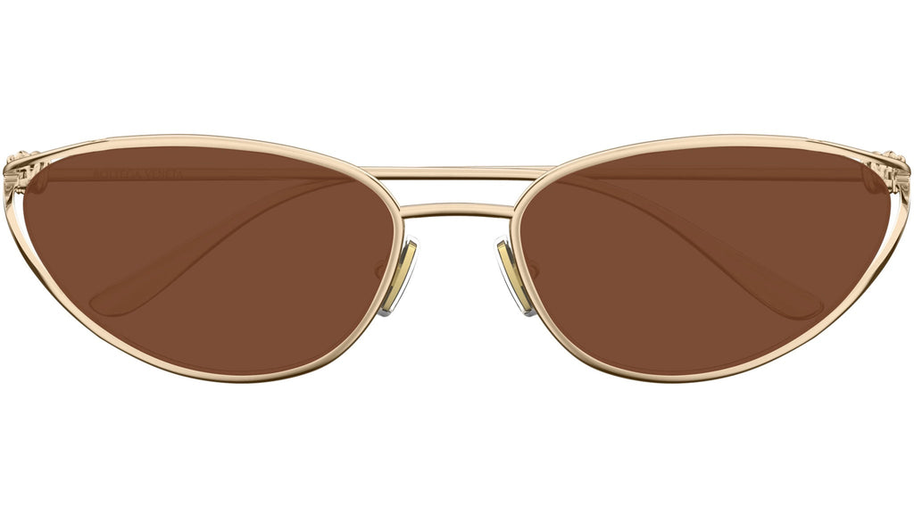 Occhiali da sole BOTTEGA VENETA BV1330S Shiny rose gold