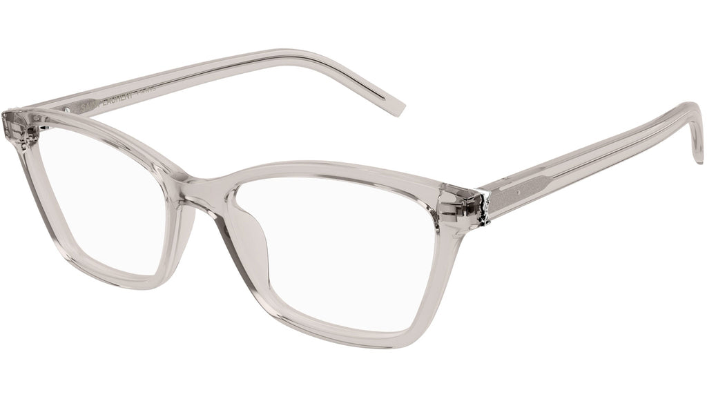 Occhiali da vista SAINT LAURENT SLM128 Shiny transparent powder