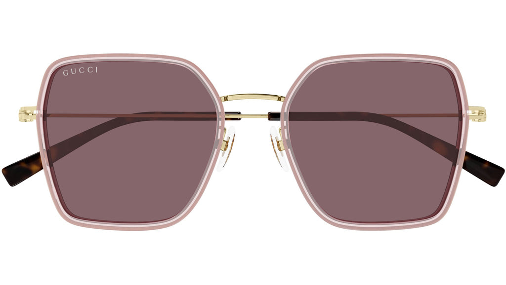 Occhiali da sole GUCCI GG1850SA Shiny transparent antique pink