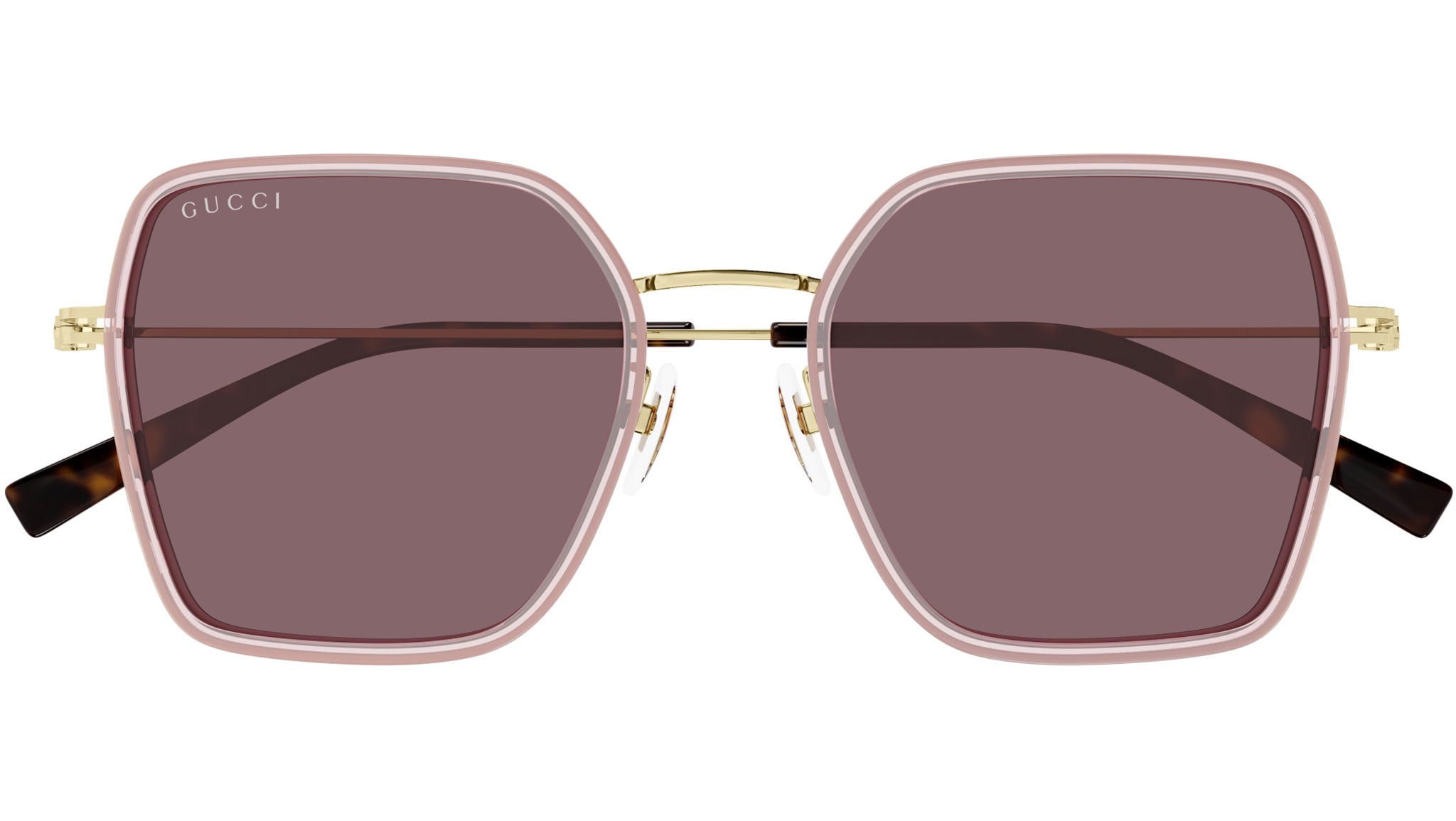 Occhiali da sole GUCCI GG1850SA Shiny transparent antique pink