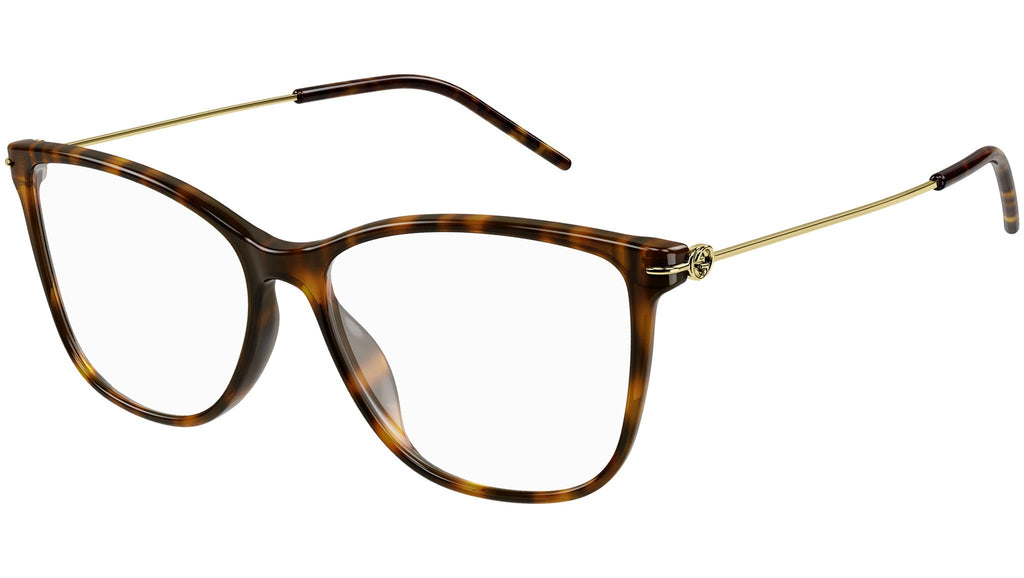 Occhiali da vista GUCCI GG1272O Shiny dark havana