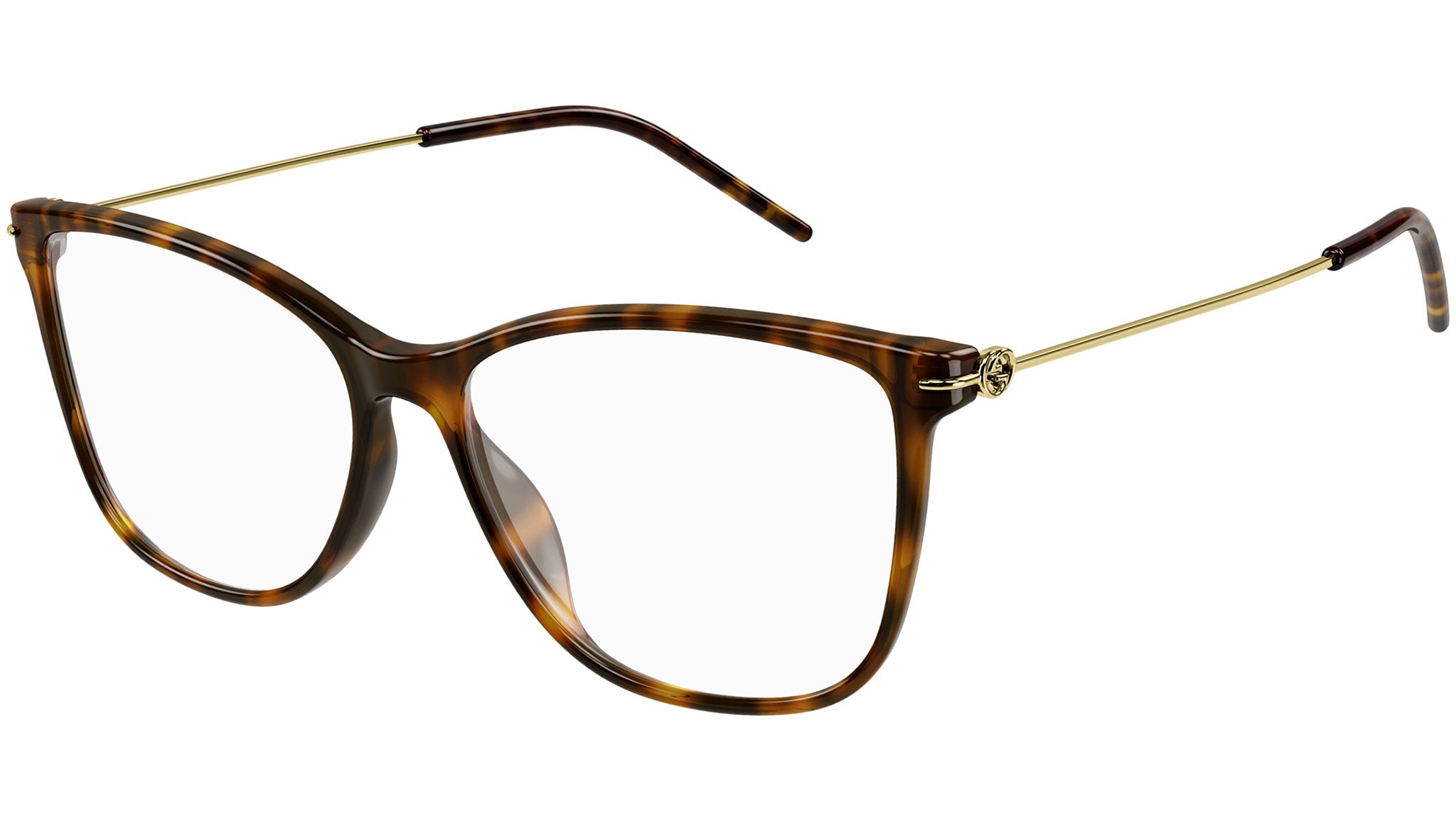 Occhiali da vista GUCCI GG1272O Shiny dark havana