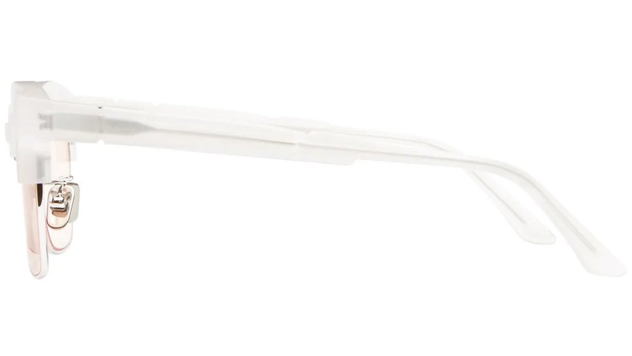 Occhiali KUBORAUM N6 Pearl transparent white