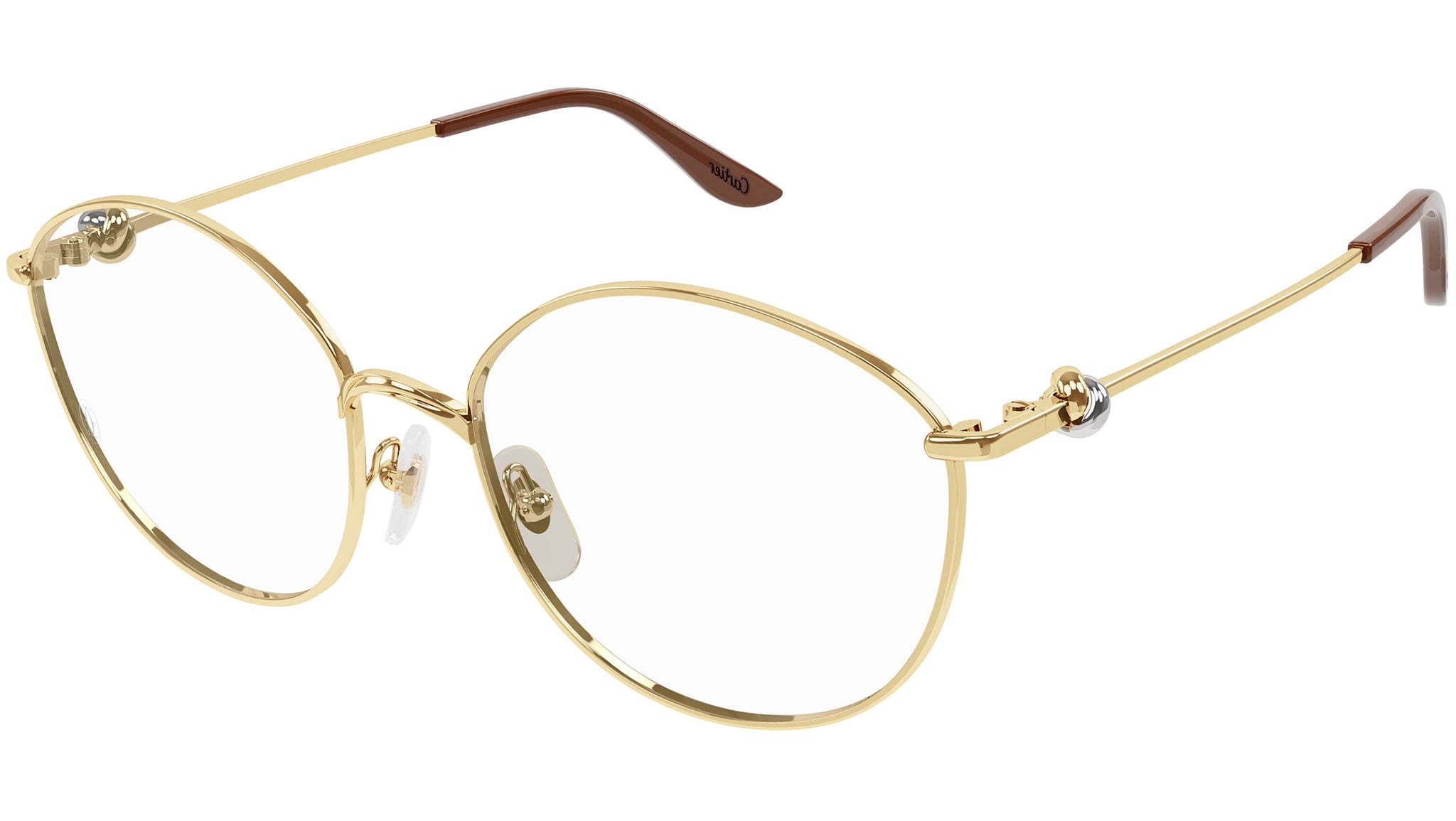 Occhiali da vista CARTIER CT0375O Smooth golden finish