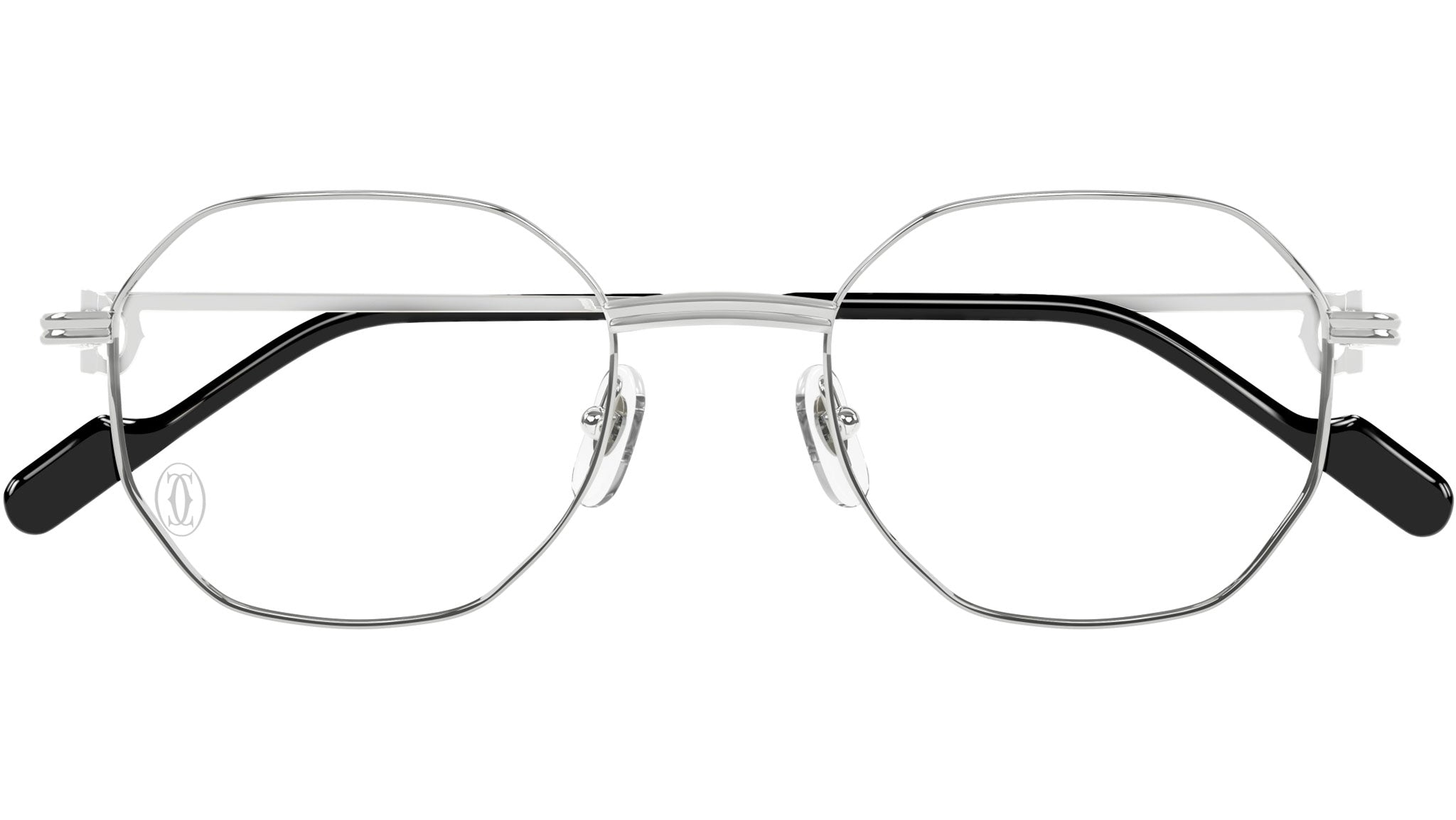 Occhiali da vista CARTIER CT0500O Smooth platinum finish