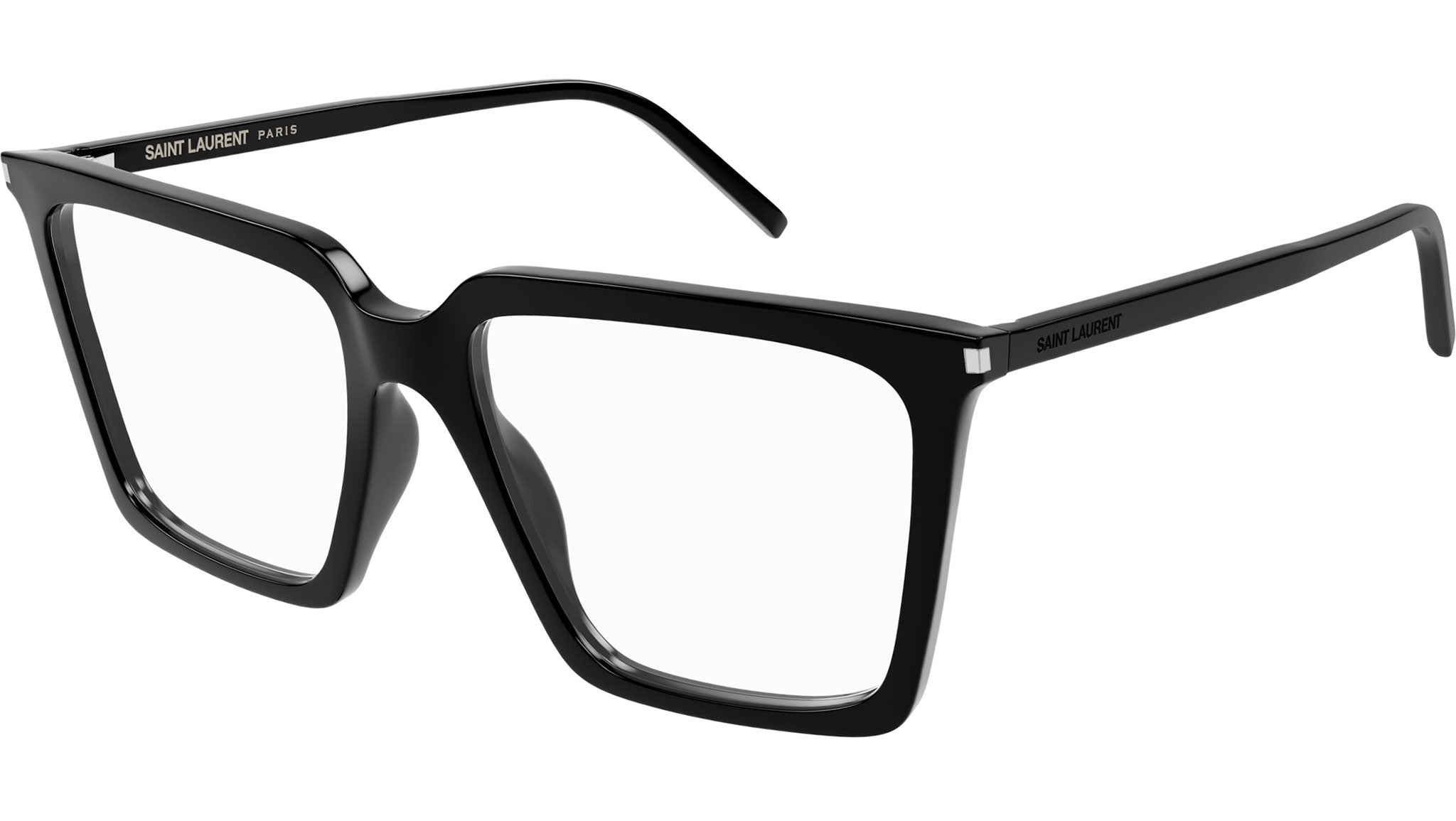 Occhiali da vista SAINT LAURENT SL474 Shiny solid black