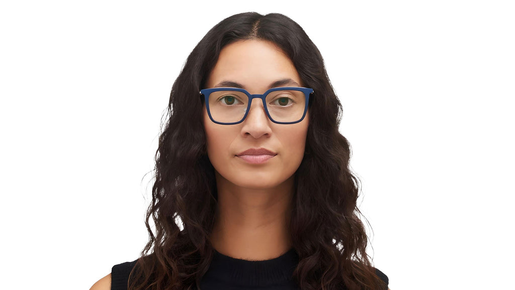 Occhiali da vista MYKITA KOLDING Navy shiny silver